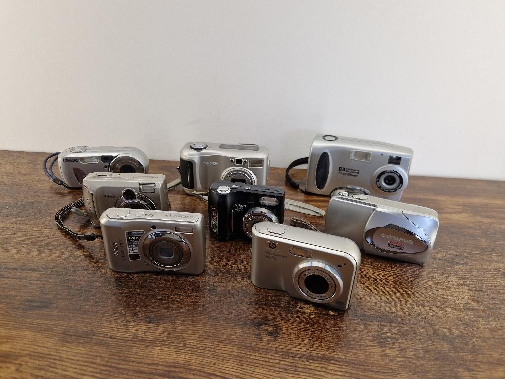 Verschillende digitale fotocamera's, -, -, Compact, Ophalen of Verzenden