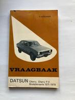 Vraagbaak     Datsun   Cherry, Cherry F-II,      1971 - 1978, Ophalen of Verzenden