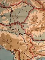 Schoollandkaart Balkanschiereiland R Bos, Ophalen, Gebruikt