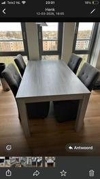 tafel met stoelen, Ophalen, Gebruikt, 50 tot 100 cm, 150 tot 200 cm
