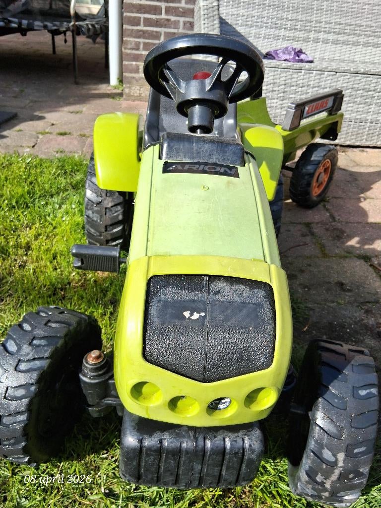 Traptrekker met kar, Ophalen, Gebruikt, Trapvoertuig