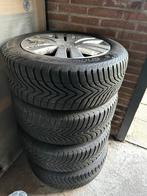 VW golf 5 velgen set op winterbanden, Auto-onderdelen, Banden en Velgen, Ophalen, 16 inch, 205 mm, Winterbanden