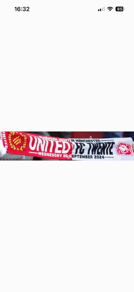 Gezocht Man u - Fctwente sjaal!!, Maat XL, Ophalen of Verzenden, Zo goed als nieuw, Overige typen