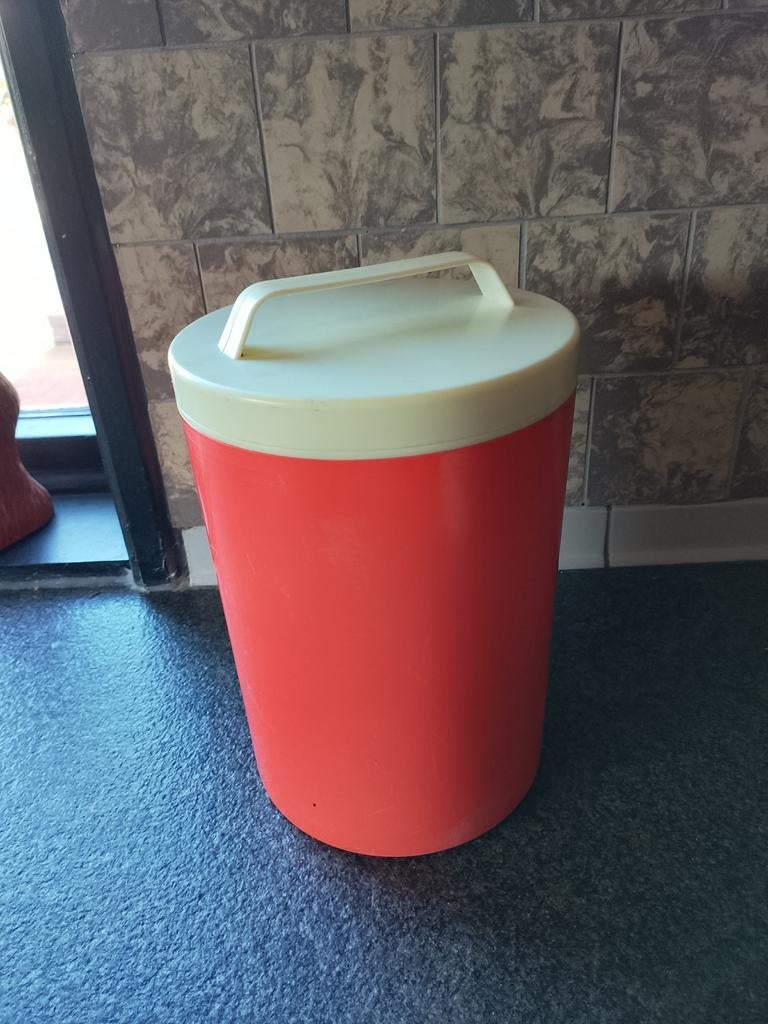 Vintage picknick koelbox, Verzamelen, Retro, Ophalen of Verzenden, Huis en Inrichting