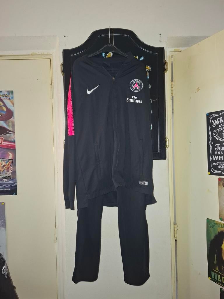 Nike Paris Saint-Germain trainingspak maat M, Blauw, Ophalen of Verzenden, Zo goed als nieuw, Voetbal