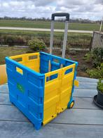 Boodschappen/ strand  krat op wielen, Ophalen