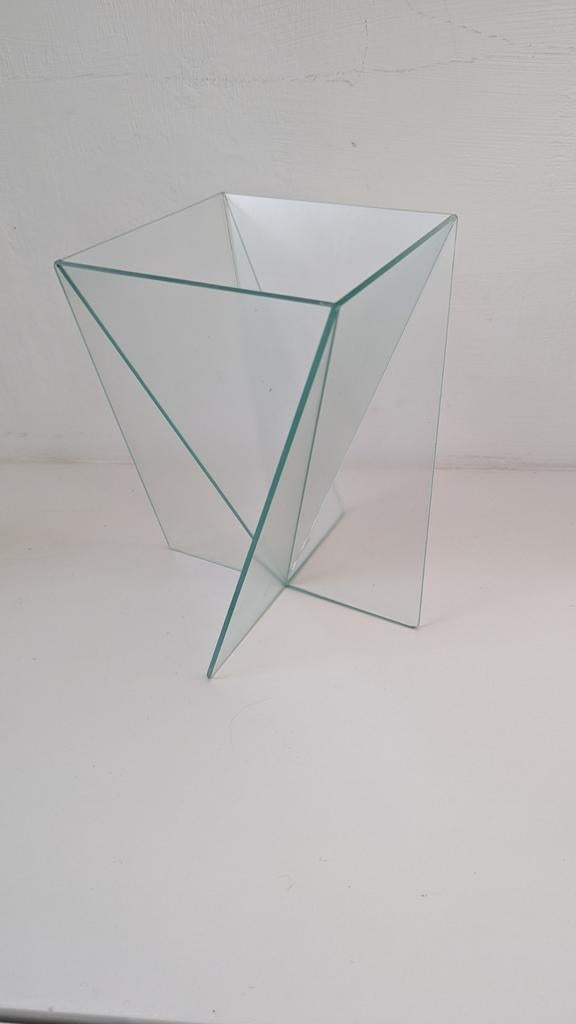 Mart van Schijndel vaas model Delta, Overige kleuren, Ophalen of Verzenden, Minder dan 50 cm, Glas
