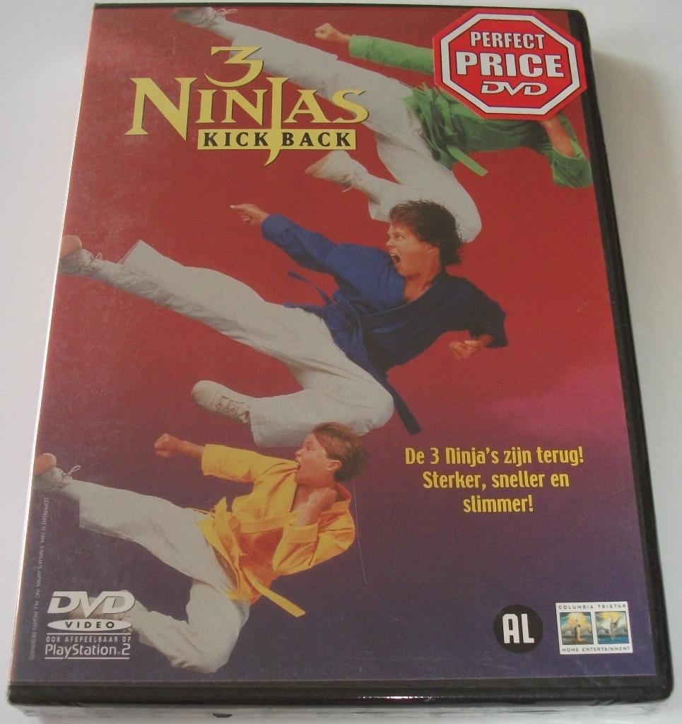 Dvd *** 3 NINJA'S *** Kick Back *NIEUW*, Cd's en Dvd's, Alle leeftijden, Ophalen of Verzenden, Nieuw in verpakking, Actie