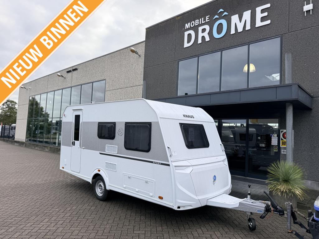 Knaus Sport 420 QD 2026, Caravans en Kamperen, Caravans, Bedrijf, Treinzit, 4 tot 5 meter, Knaus