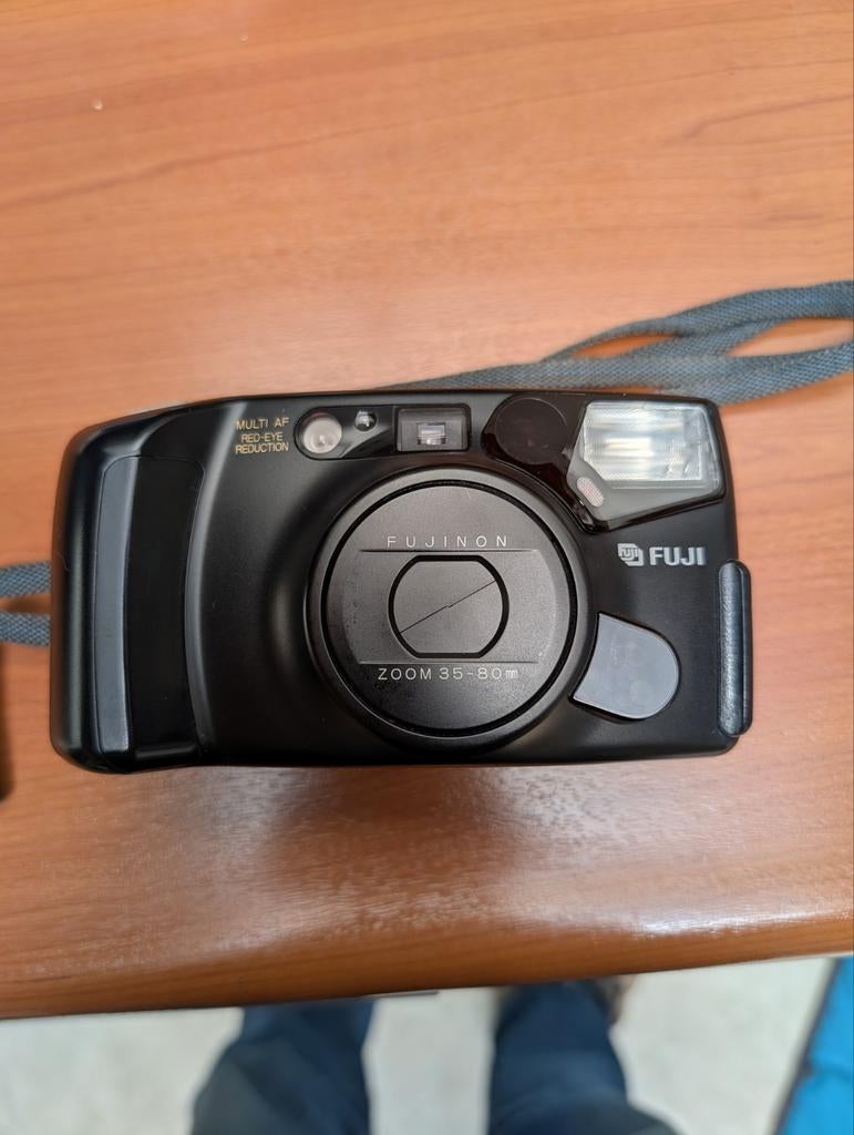 Fuji DL-1000 Zoom Date Compact Camera, Audio, Tv en Foto, Fotocamera's Analoog, Ophalen of Verzenden, Gebruikt, Compact, Fuji