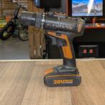 WORX WX170.2 20V 1,5Ah Boormachine Nette staat, Doe-het-zelf en Verbouw, Gereedschap | Boormachines, Worx, Zo goed als nieuw, Support@worx.com