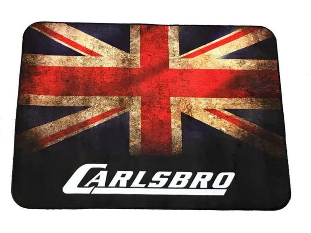 Drummat Carlsbro , 150 x 120 centimeter, zwart met logo, -, -, Ophalen of Verzenden, Carlsbro