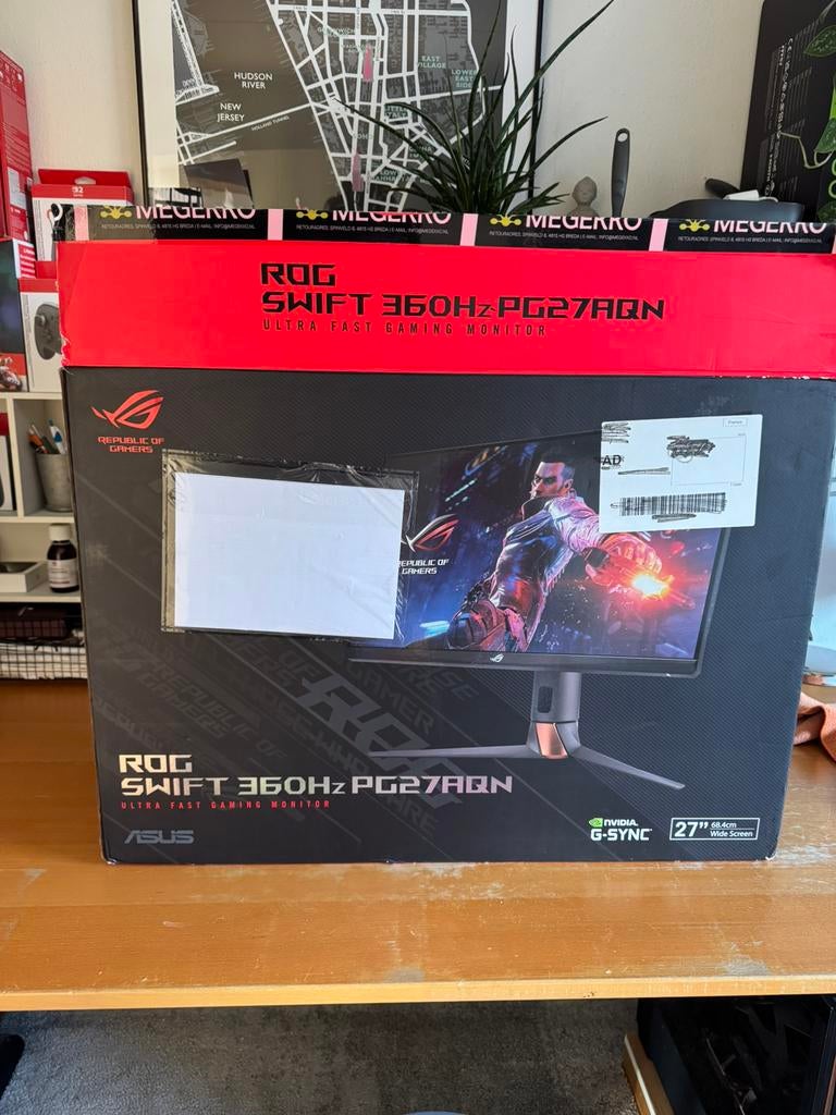 ASUS ROG PG27AQN, Gaming, Gebruikt, IPS, Ophalen of Verzenden