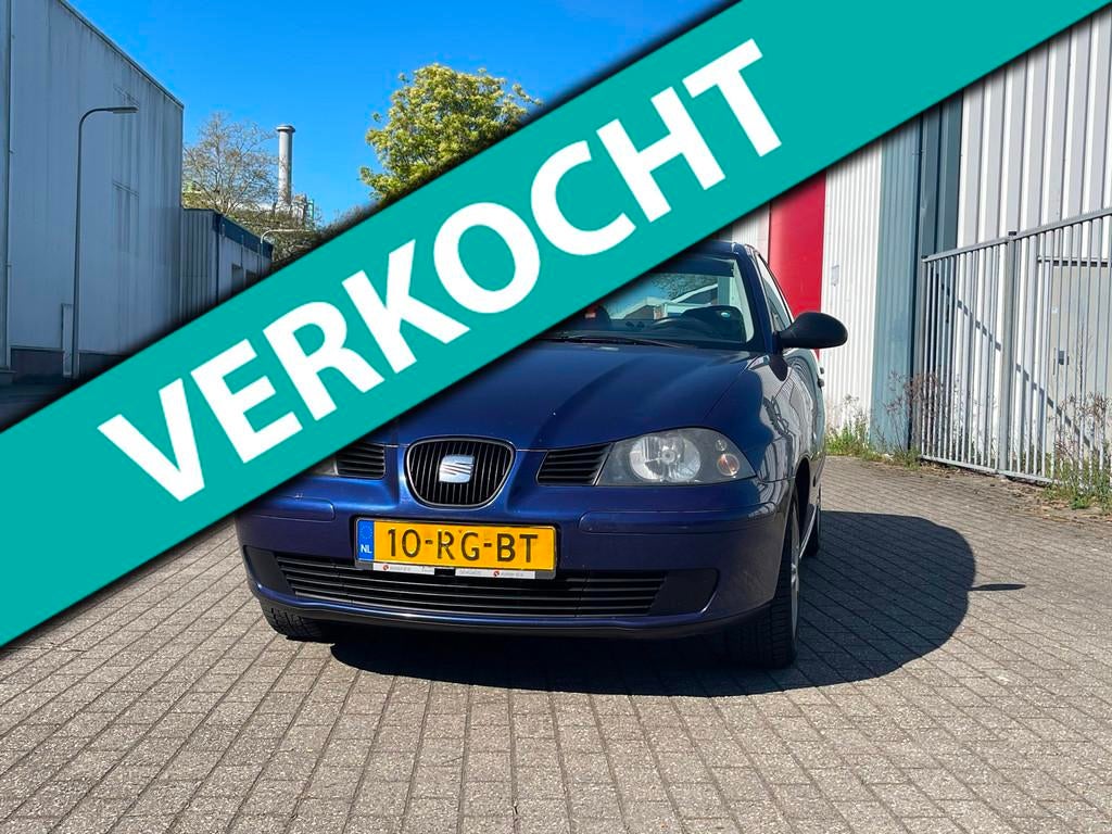 Seat Cordoba 1.4-16V Stella 2005 Airco Apk 22-01-27, Auto's, Voorwielaandrijving, 15 km/l, 4 cilinders, Blauw