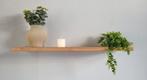 Massief eiken wandplank 100 cm - incl. plankdragers, Ophalen of Verzenden, Nieuw