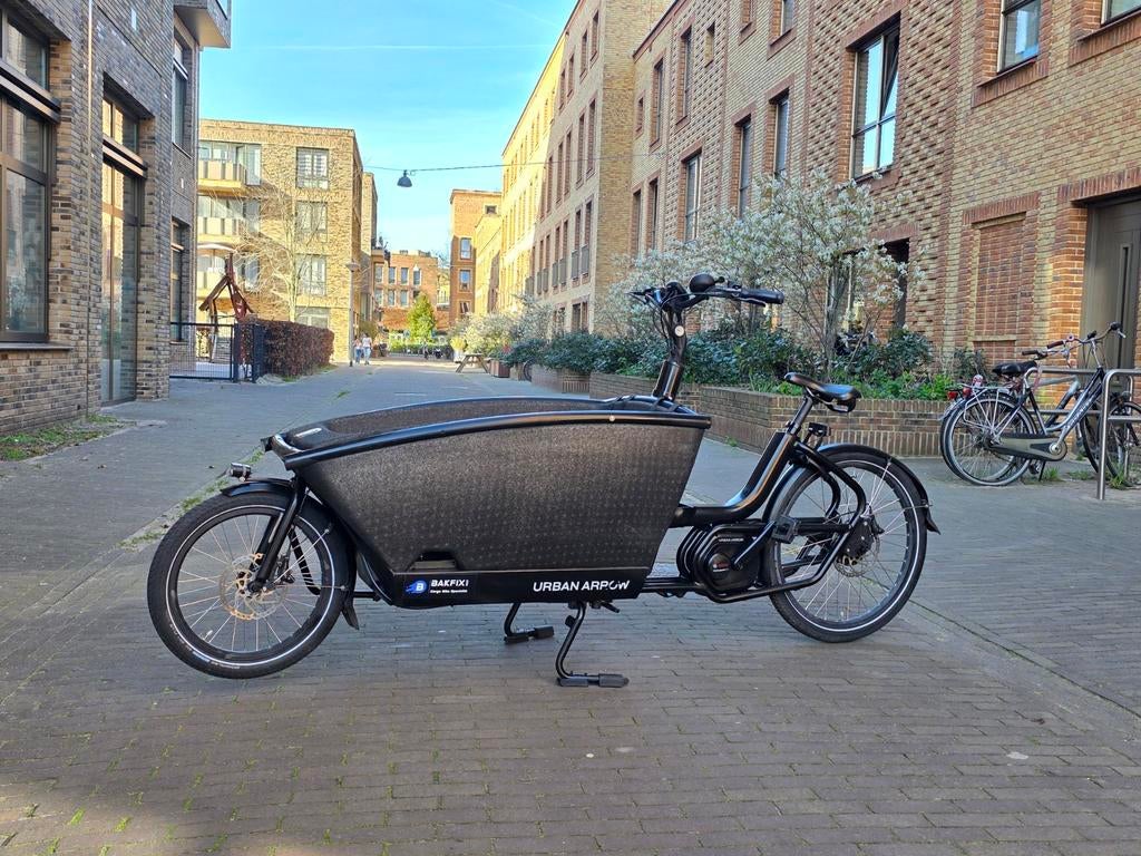 Urban Arrow Performance Line Bakfiets Ideaal voor 2 kinderen, 4 kinderen of meer, Info@urbanarrow.com, Ophalen of Verzenden, Zo goed als nieuw