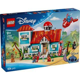 Lego Disney: 43268 Lilo en Stitch Strandhuis, Kinderen en Baby's, Speelgoed | Duplo en Lego, Nieuw, Ophalen of Verzenden