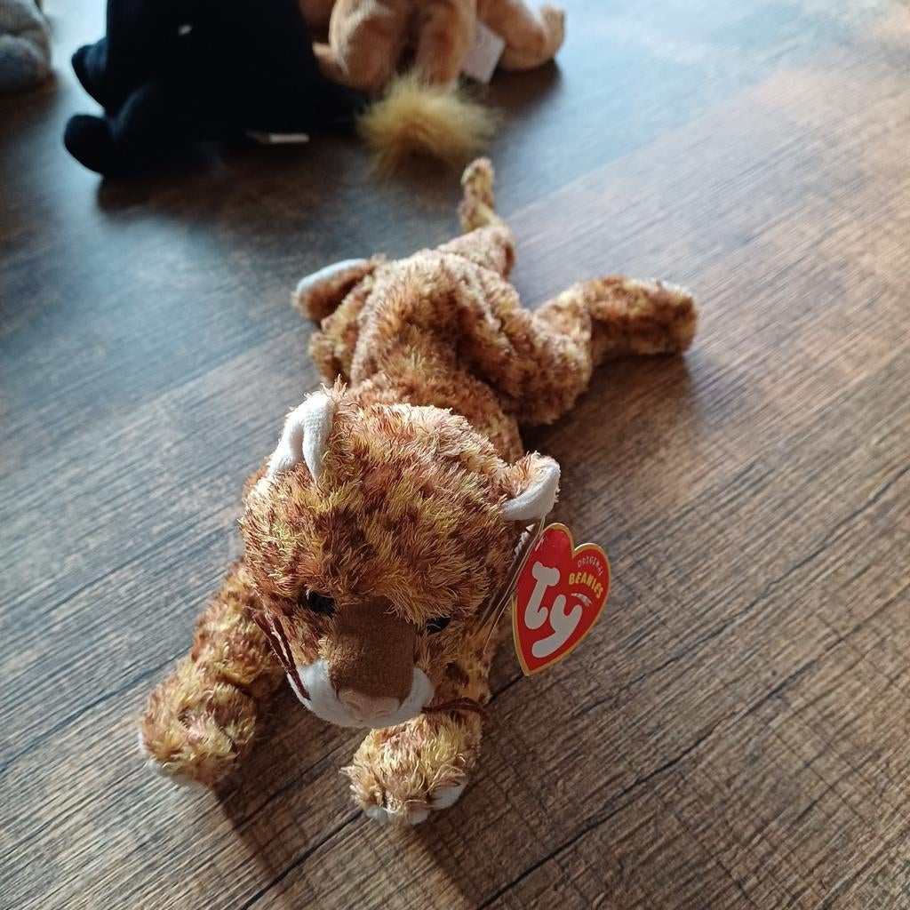 Ty Beanie Baby Dotson the Jaguar 2004, Ophalen of Verzenden, Zo goed als nieuw, Overige typen