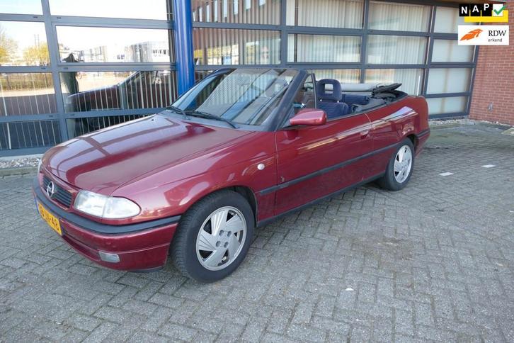 Opel Astra Cabriolet 1.6i Comfort voor de liefhebber/handige, Auto's, Opel, Bedrijf, Te koop, Astra, ABS, Airbags, Centrale vergrendeling