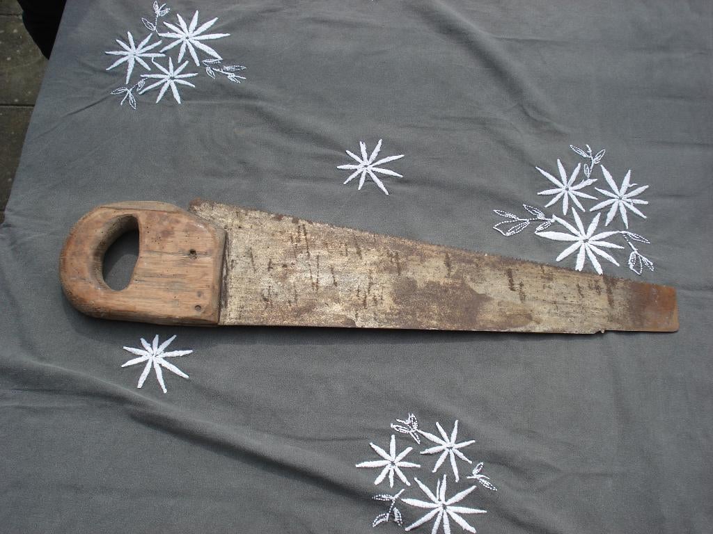 oude handzaag, Doe-het-zelf en Verbouw, Gereedschap | Handgereedschap, Ophalen, Gebruikt