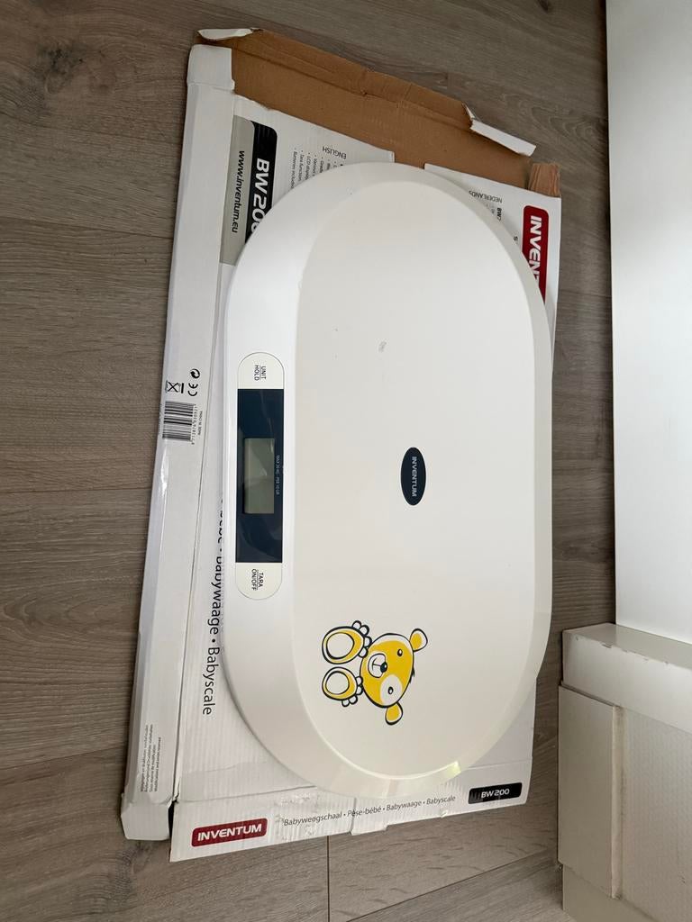 Inventum BW200 Babyweegschaal - Zo goed als nieuw, Witgoed en Apparatuur, Weegschalen, Minder dan 10 kg, Ophalen of Verzenden