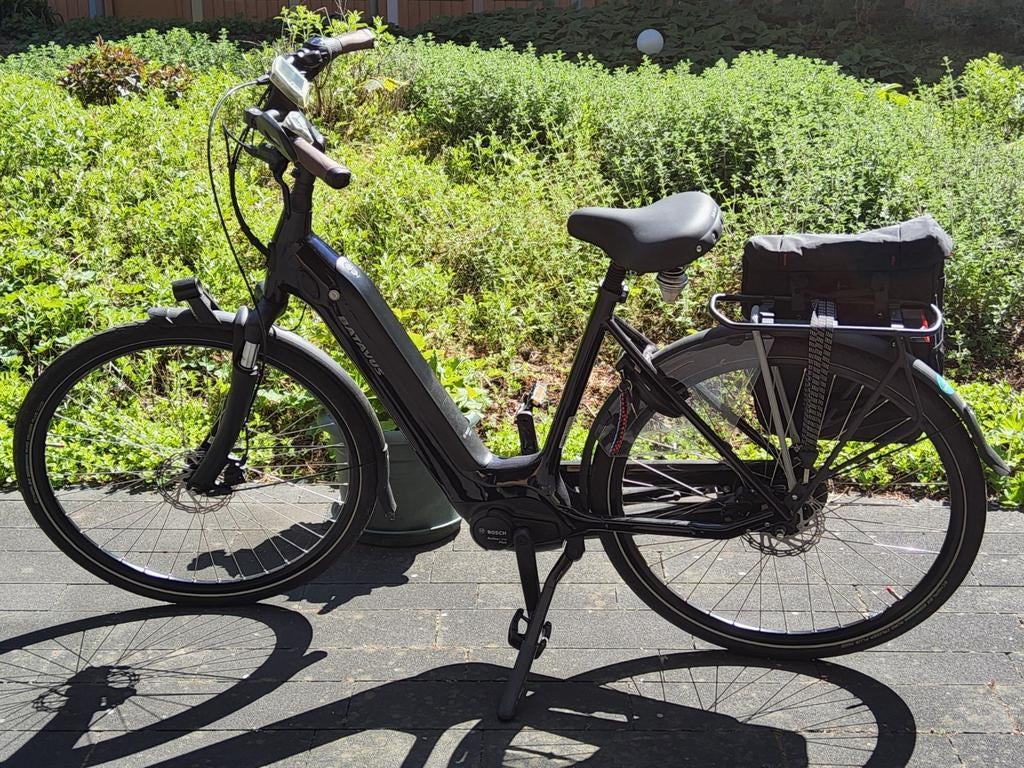 Donker blauwe, electrische, batavus damesfiets, Ophalen of Verzenden, Batavus