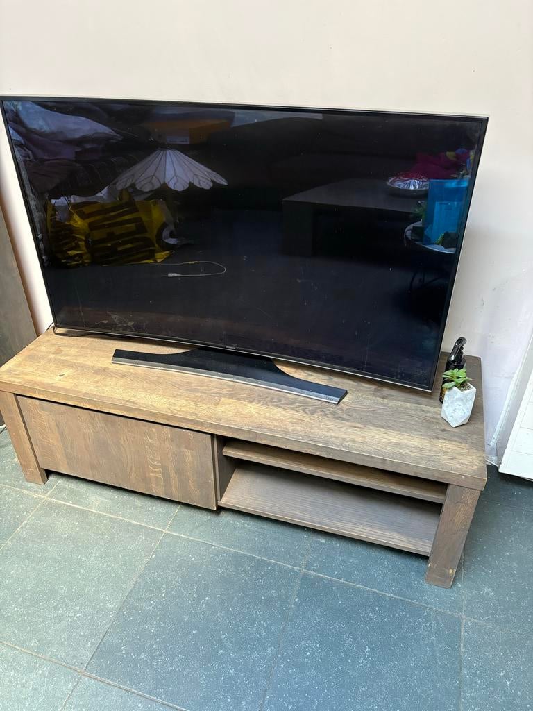 Tv meubel, Huis en Inrichting, Kasten | Televisiemeubels, Ophalen, Gebruikt, 100 tot 150 cm, Minder dan 100 cm