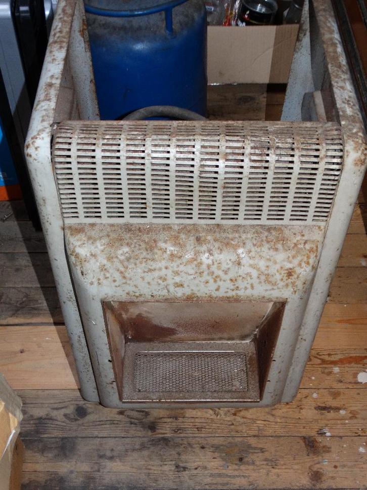 Benraad butaangas kachel, Huis en Inrichting, Kachels, Gebruikt, Vrijstaand, Gaskachel, Gas, Ophalen of Verzenden