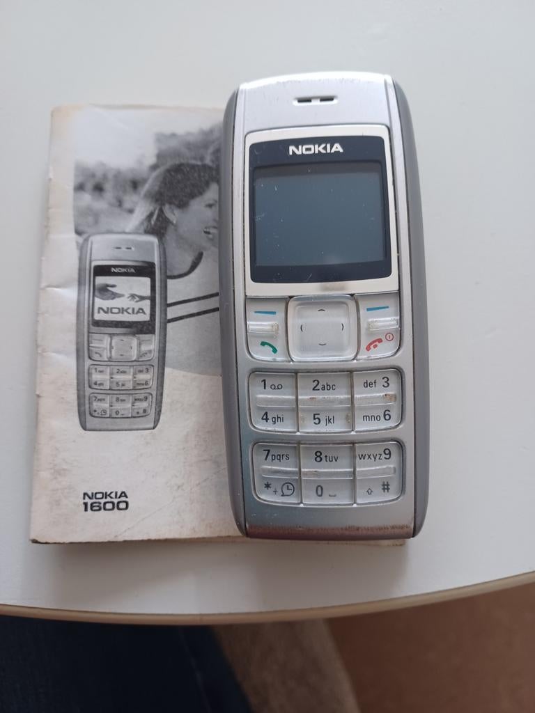 Nokia 1600 - Klassieke Mobiele Telefoon, Telecommunicatie, Mobiele telefoons | Nokia, Ophalen, Gebruikt, Geen camera, Fysiek toetsenbord