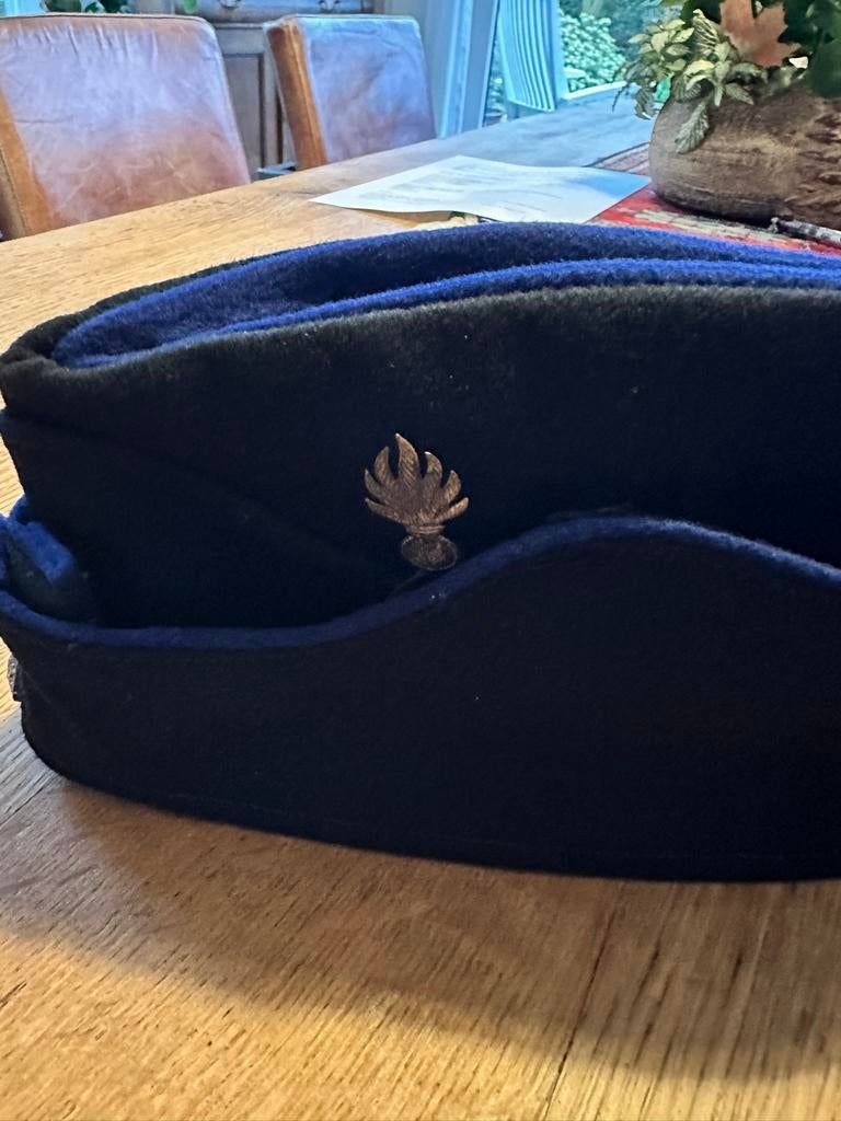 Rijkspolitie veldmuts / baret (schuitje) omstreeks 1954, Verzamelen, Ophalen, Overige soorten, Nederland, Kleding of Schoenen