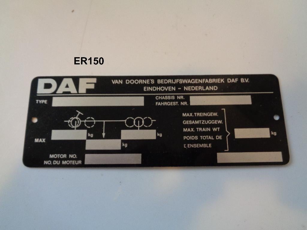 daf type plaatje, Ophalen of Verzenden, Nieuw, Auto's