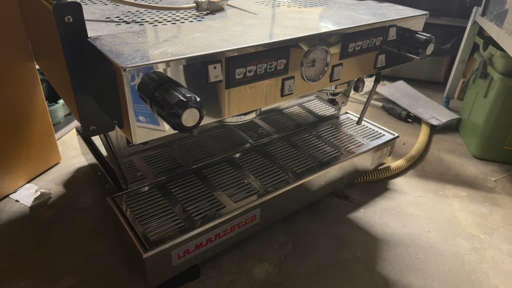 La marzocco linea classic 2 groep gereviseerd, 10 kopjes of meer, Ophalen, Zo goed als nieuw, Espresso apparaat