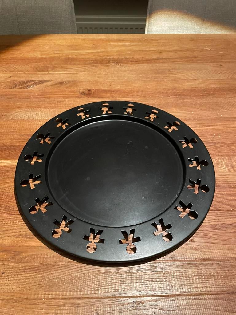 Alessi Girotondo serveerschaal, Huis en Inrichting, Ophalen of Verzenden, Gebruikt, Rond, Overige materialen