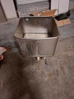 RVS lekbak met geperforeerde bodem en afvoer, Ophalen