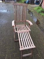 Deckchair van teak&garden., Ophalen, Teakhout