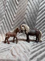 Schleich ijslander merrie + veulen, Ophalen of Verzenden, Zo goed als nieuw