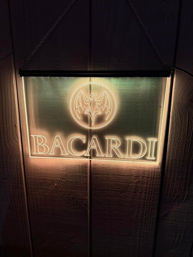 Bacardi Led bord RGB, Ophalen of Verzenden, Nieuw, Lichtbak of (neon) lamp