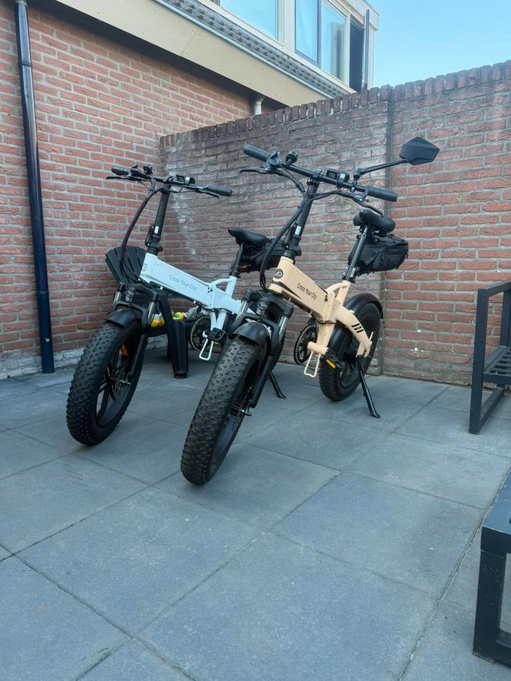 Set elektrische fietsen / vouwviets, Fietsen en Brommers, Minibikes, Midibikes en Pitbikes, Zo goed als nieuw, Overige typen, Ophalen