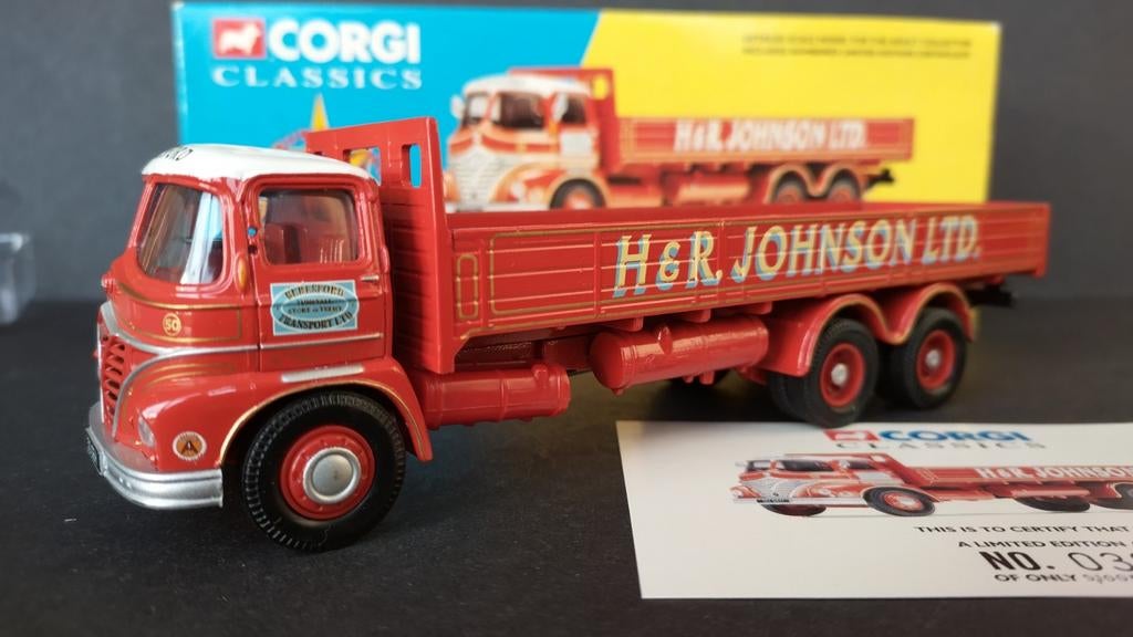 Foden S21 6 Wheel Mickey Mouse Beresford  1:50 Corgi Pol, Corgi@corgi.co.uk, Corgi Classics Ltd, Zo goed als nieuw, Corgi