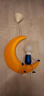 Lamp mannetje op de maan, Huis en Inrichting, Ophalen, Gebruikt, Kunststof, 50 tot 75 cm