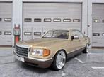 Mercedes 500SE W126 1:18 in OVP verlaagd en AMG velgen, Ophalen of Verzenden