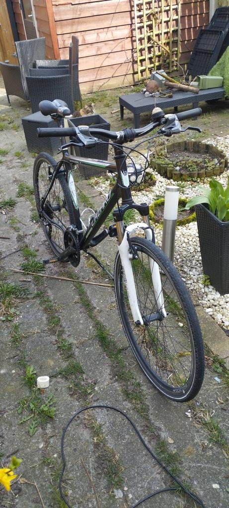 Grote trekking fiets Lazaro (185-190 cm), Fietsen en Brommers, Fietsen | Heren | Herenfietsen, Gebruikt, Versnellingen, 65 cm of meer