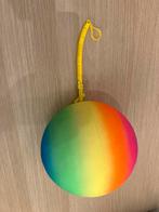 Kleurrijke Regenboog Springbal met Elastiek, Ophalen, Gebruikt, Jongen of Meisje