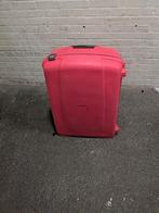 Samsonite koffer - roze hardcase met wieltjes, Gebruikt, Hard kunststof, Ophalen of Verzenden, 35 tot 45 cm