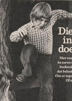Retro reclame 1975 Bambix ontbijtpap jongetje op hek, Verzamelen, Verzenden, Overige typen