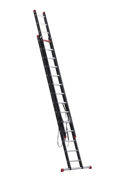 Altrex ladder 2x14 PRO+ zr2070 (2 stuks) 1 jaar oud, Ophalen, Zo goed als nieuw, Ladder, 4 meter of meer