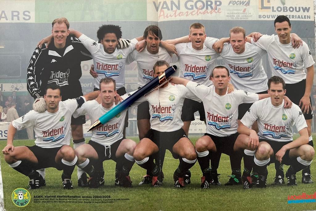 Poster A.S.W.H. amateurkampioen 2004/2005, Ophalen of Verzenden, Zo goed als nieuw