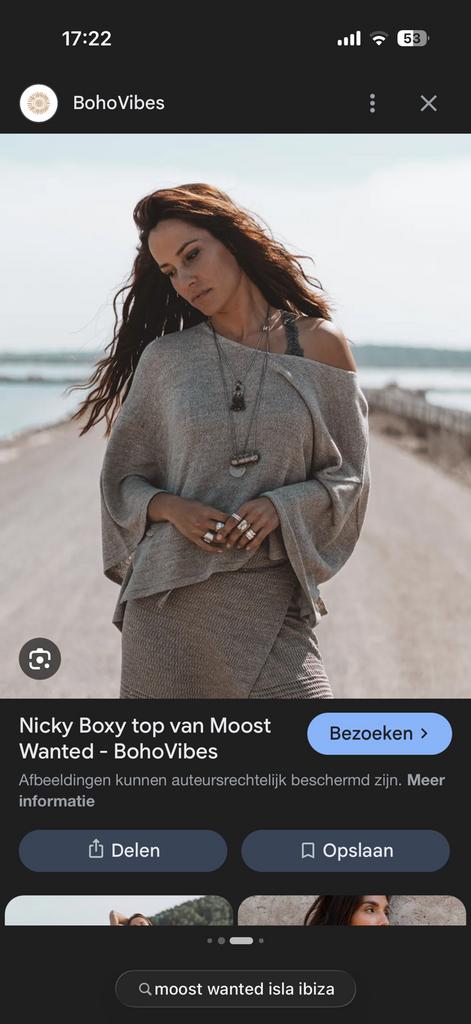 isla ibiza moost wanted nieuw tweedelig set - rok en trui, Beige, Nieuw, Ophalen of Verzenden, Knielengte