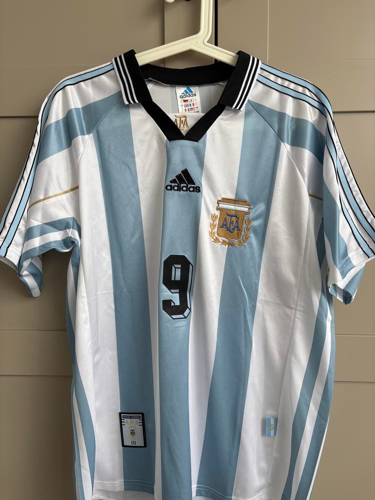 Retro Batistuta WK 1998 Argentinië large inter fiorentina, Ophalen of Verzenden, Nieuw, Buitenlandse clubs, Shirt