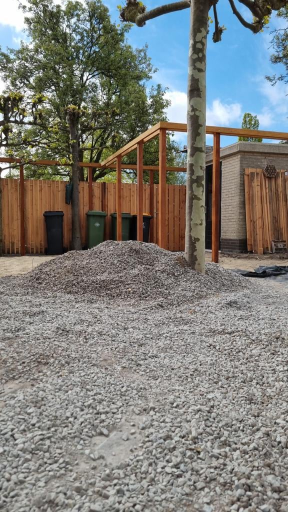 Gratis Icy Blue split met grindmatten - ophalen voor 5 mei, Tuin en Terras, Ophalen, Gebruikt, Split